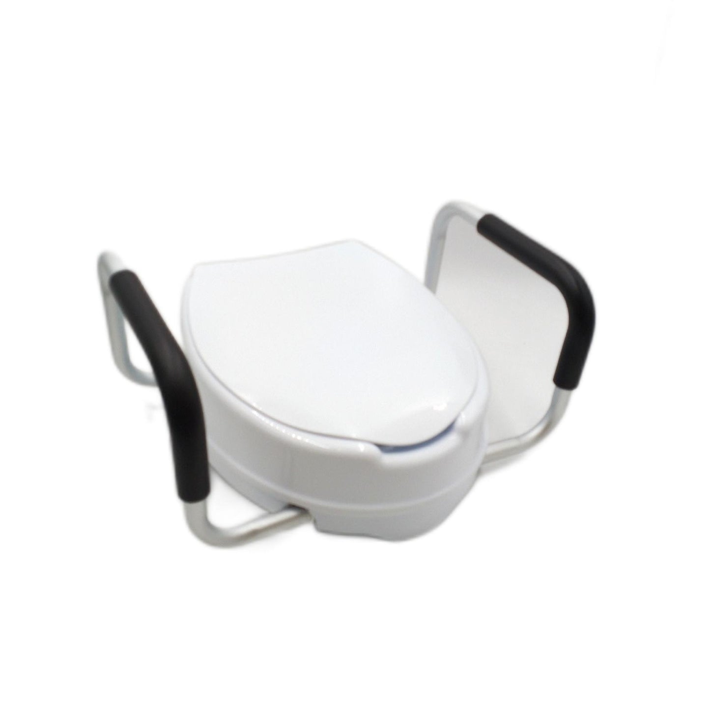 PEPE Senioren-WC-Setzstufe mit Armlehnen 10 cm hohe WC-Setzstufe mit
