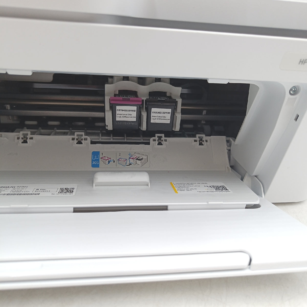 Hp Deskjet 4220E Multifunktionsdrucker Drucker startet Papiereinzug def