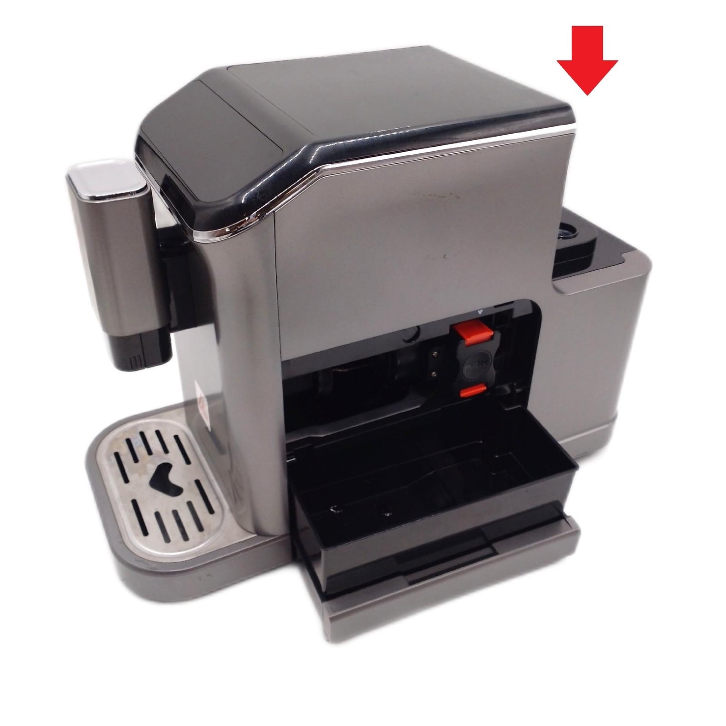 ZACHVO Kaffeevollautomat Milchbehälter 20 Bar 15 Stufig Mahlwerk Ohne