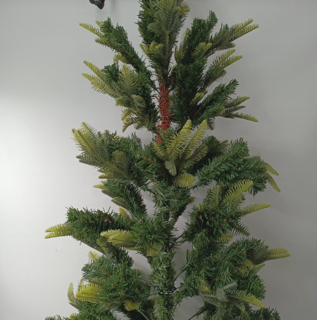Uten Bleistift Weihnachtsbaum 180 cm, Realistischens PE Innendekoration Künstlicher Tannenbaum, PE & PVC 600 Natürlich Aussehende Spitzen, Aufklappbare Zweigen, 2 Arten Zweigen, Wiederverwendbar