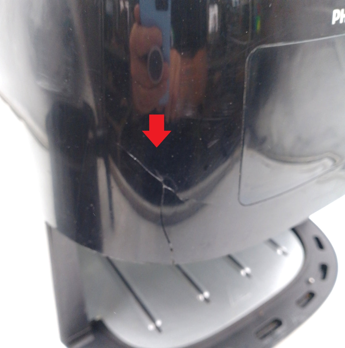Philips Essential Friteusen Heissluftfritteuse XL Schwarz 62 L mit Transportschaden gebraucht