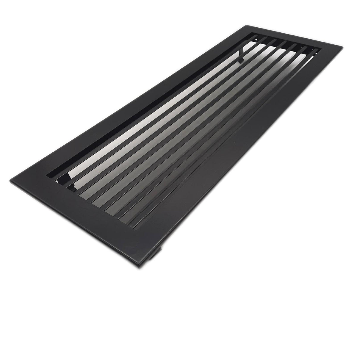 Kratki Lüftungsgitter Kamingitter Fresh 17cm x 49cm schwarz
