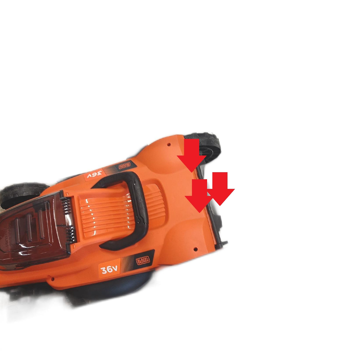 Black Decker BCMW3336N Akku Rasenmäher 36 V 33 cm ohne