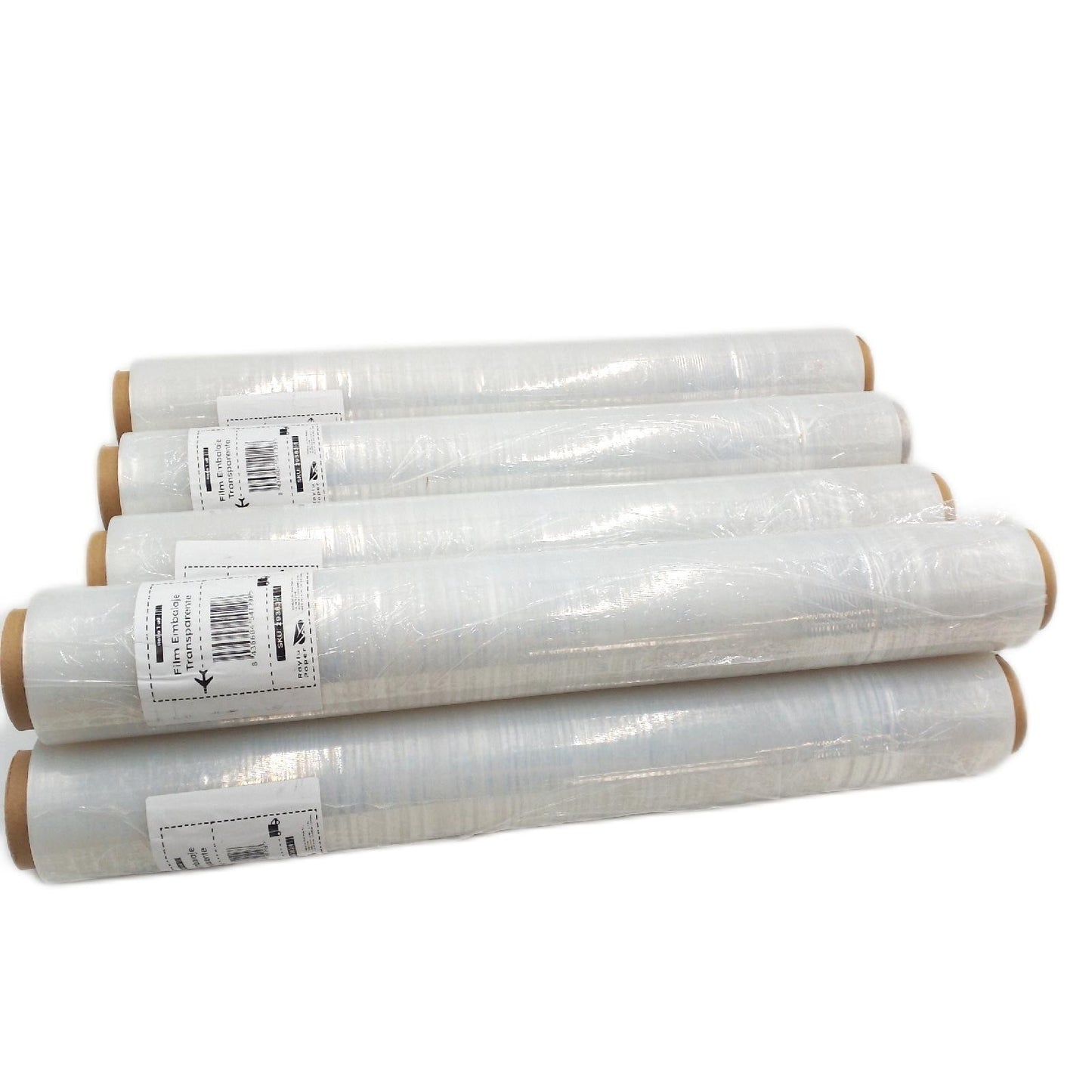 Raylu Stretchfolienrolle Verpackung Papierrolle transparent industriell Verpackungslösung