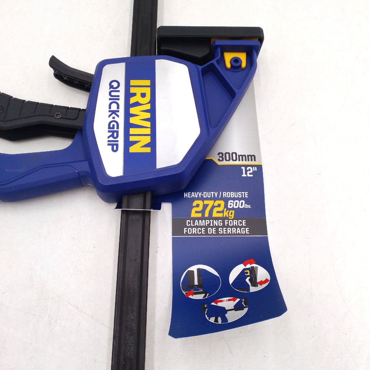 Irwin XP Einhandklemme Klemme Spreizer 300mm Gegenstuck fehlt