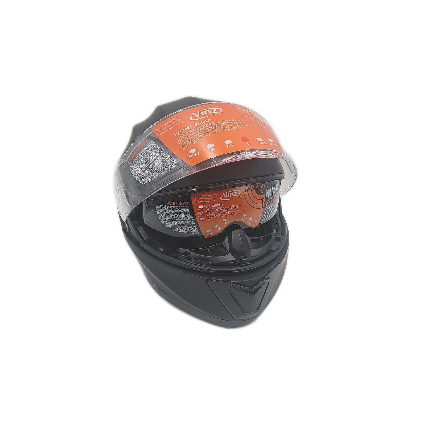 VINZ Klapphelm Motorradhelm Sicherheit Helm Santos Sonnenblende Pinlock vorbereitet Komfort