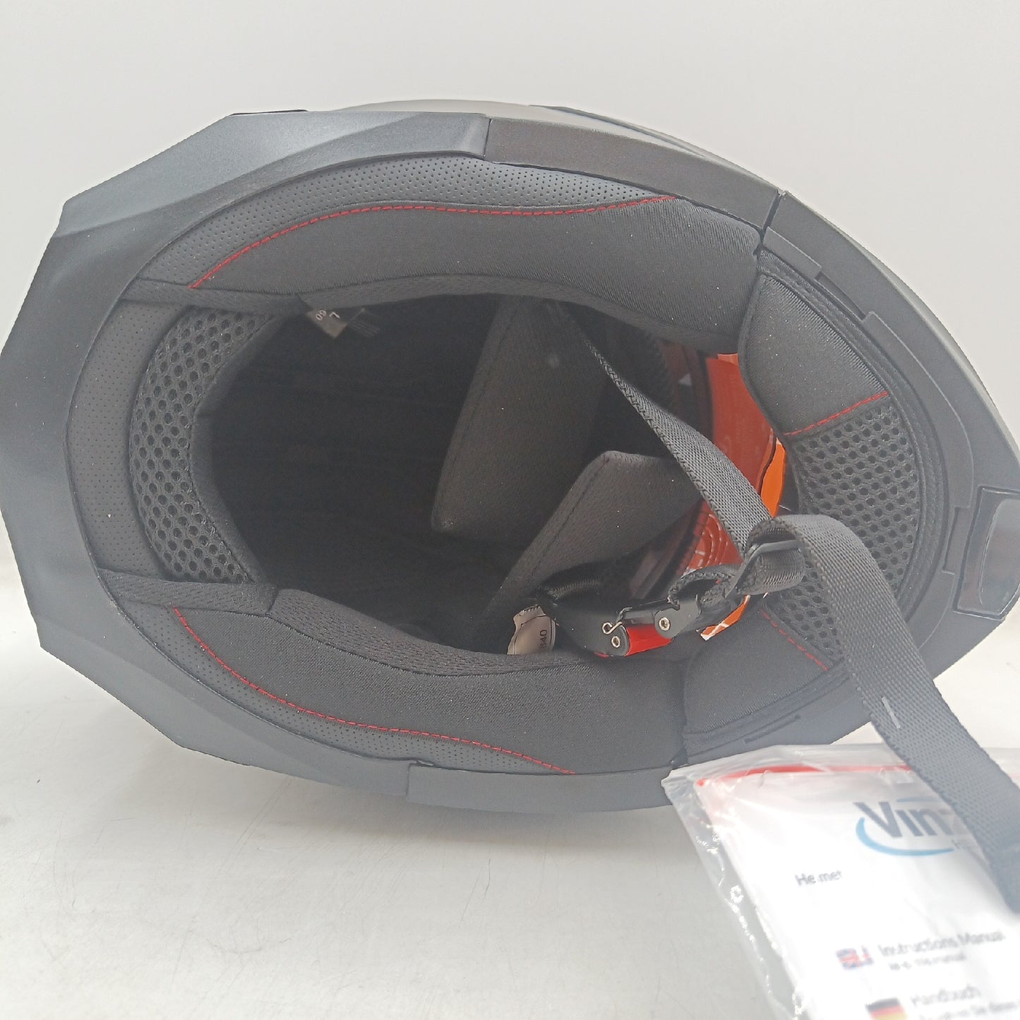 VINZ Klapphelm Motorradhelm Sicherheit Helm Santos Sonnenblende Pinlock vorbereitet Komfort