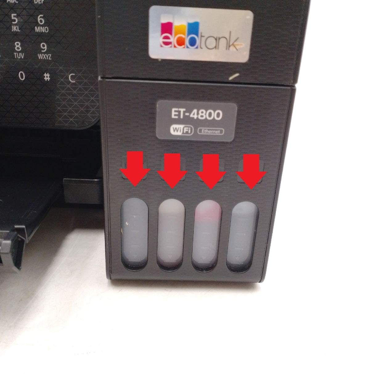 Epson EcoTank ET 4800 4 in 1 Tinten Multifunktionsgerät T