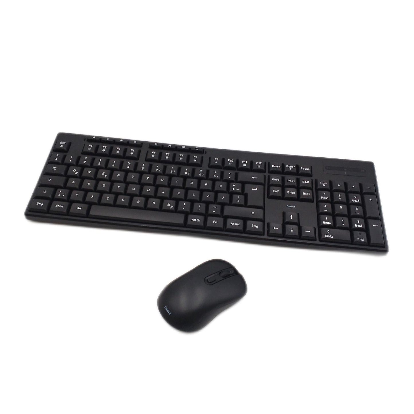 Hama Tastatur Maus Set CKM 200 USB ergonomisch USB C Kabel fehlt