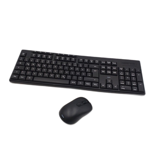 Hama Tastatur Maus Set CKM 200 ergonomisch leise Tasten USB C Kabel fehlt