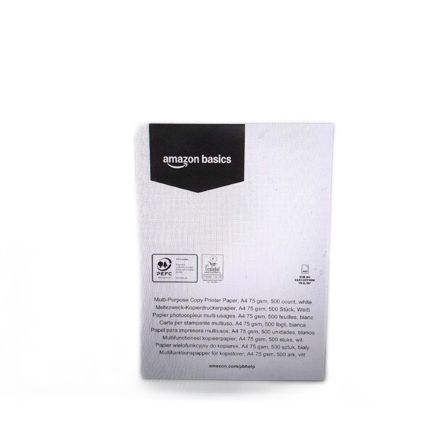 Amazon Basics Mehrzweckpapier Bürobedarf A4 75g m2 2500 Blatt Pack