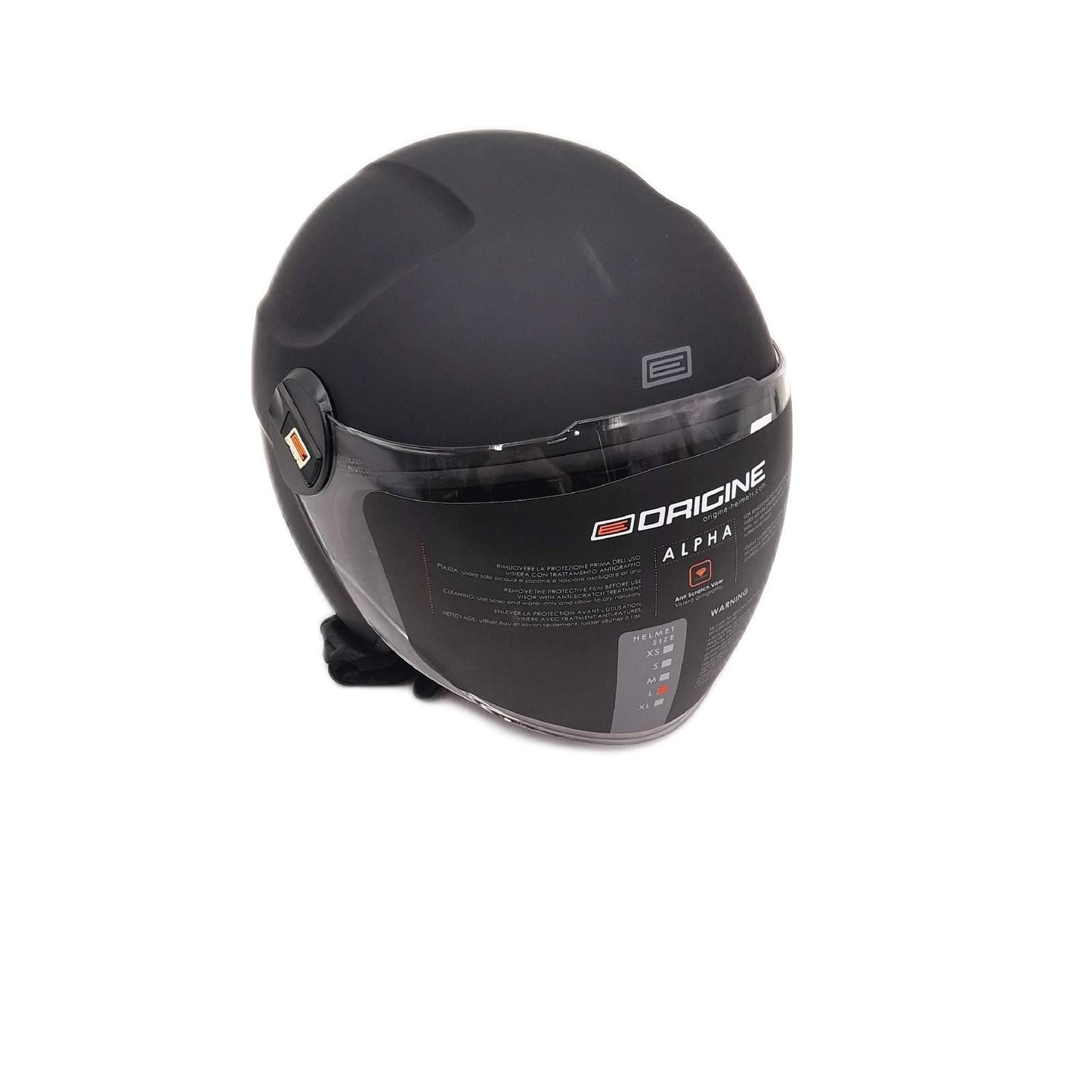 Origine Motorradhelm Jethelm Helm Chopper Helm Sicherheit Helm für Moped Mofa Roller