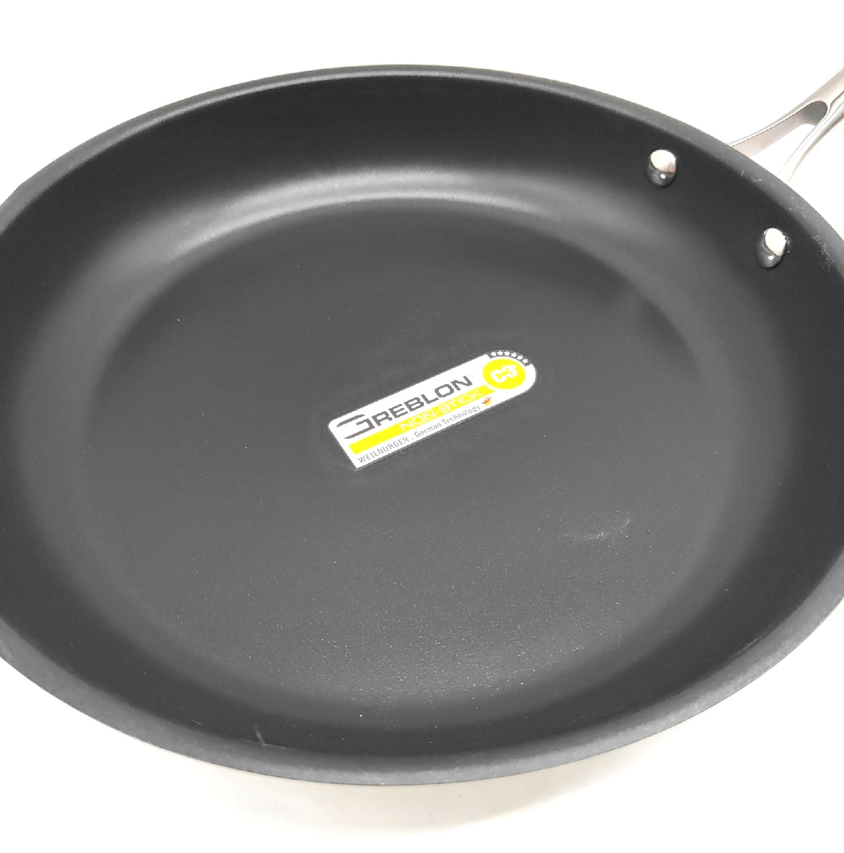 Pfannenset Induktion Edelstahl 20cm 28cm Beschichtet Optimierte Griffe