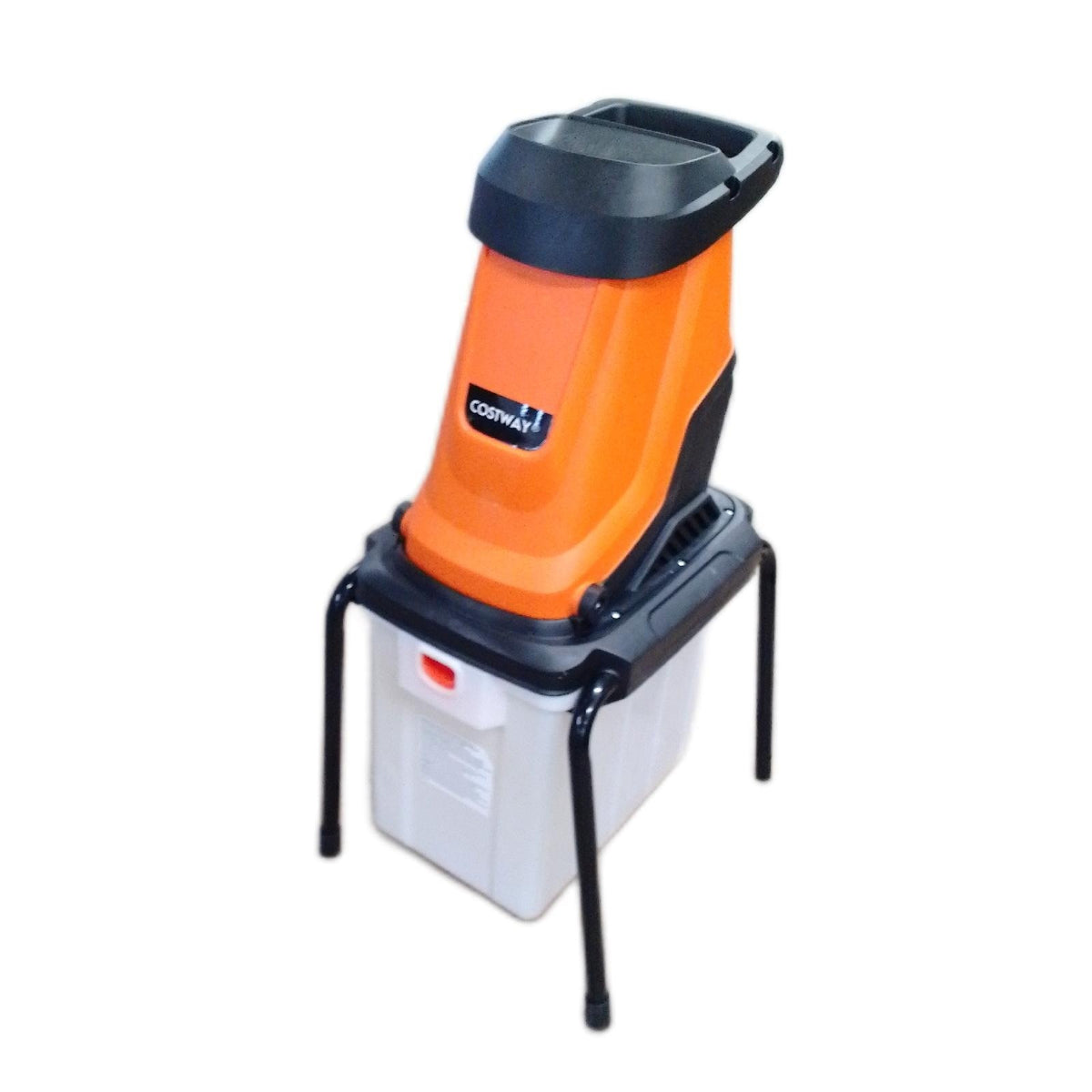 FANTASK Gartenhäcksler Elektro Häcksler Gartengeräte 50 Liter Fangbox Leistungs