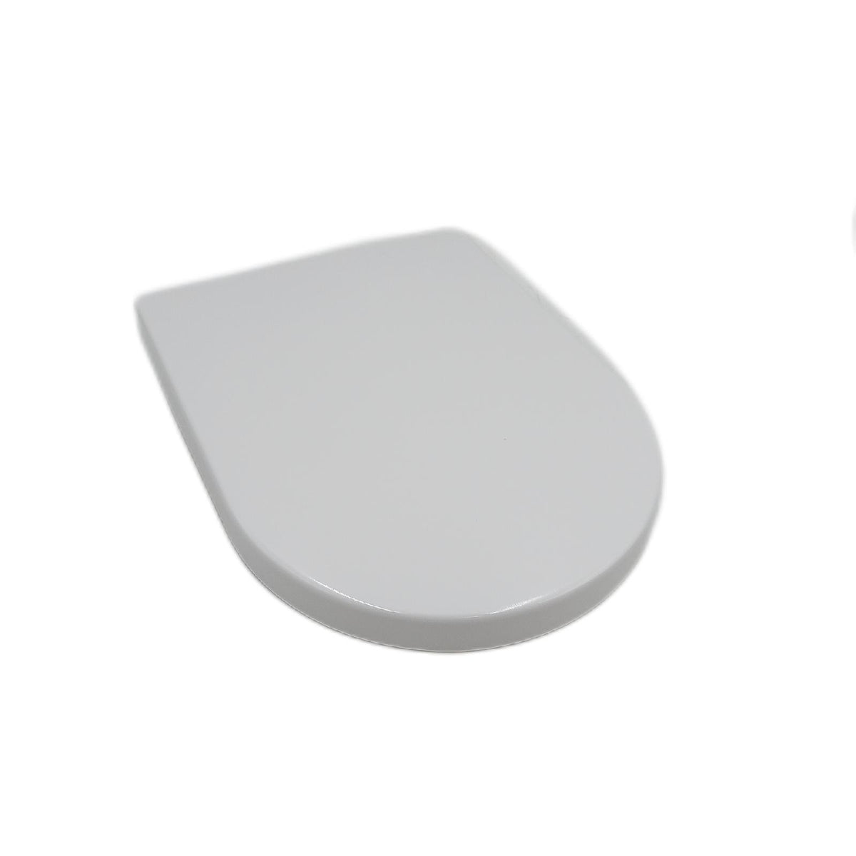 Rainsworth Nano Glaze D-Form WC-Sitz Weiß Urea Absenkautomatik