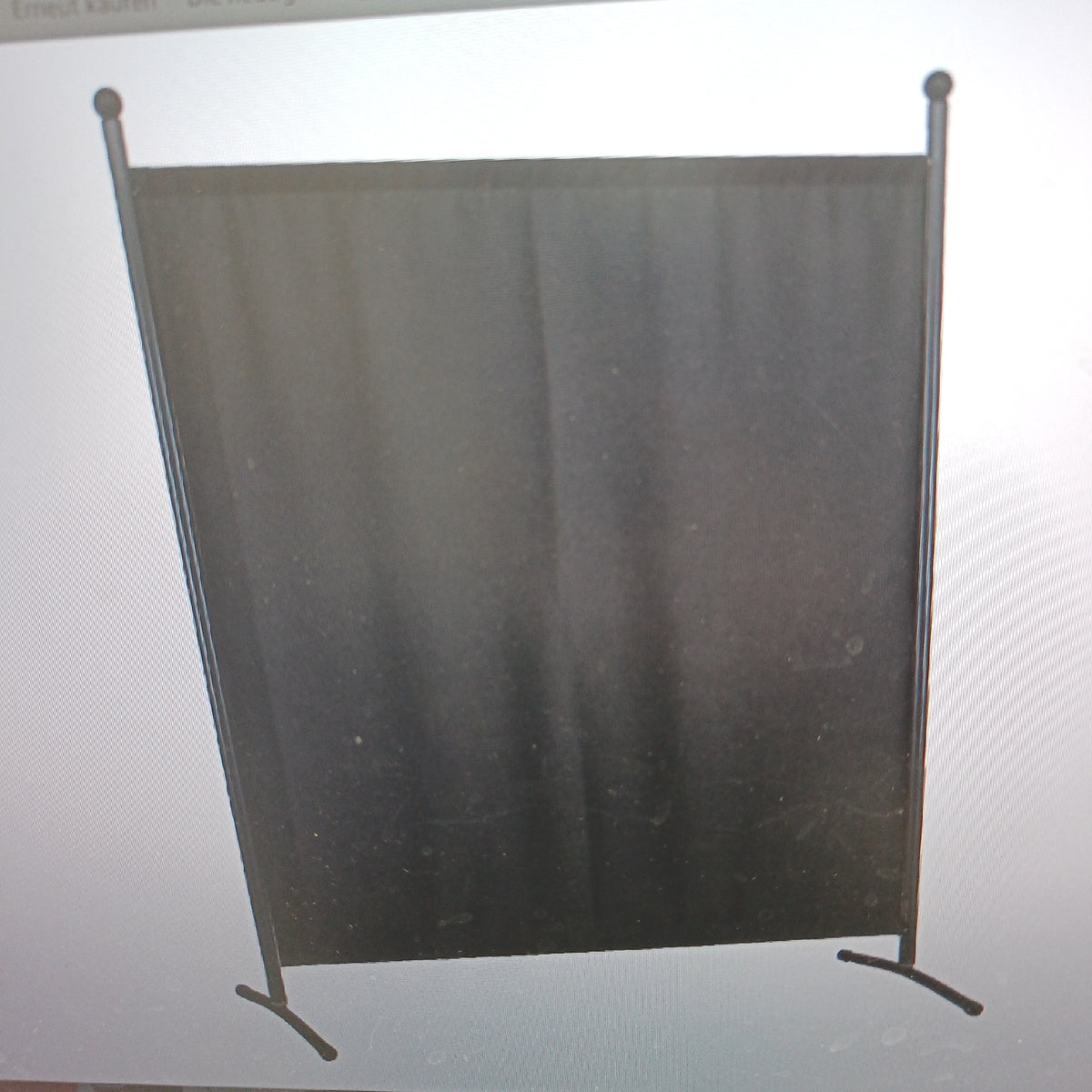 Angerer Stellwand Sicht Sonnenschutz Raumtrenner 178 x 178 cm dunkelgrau