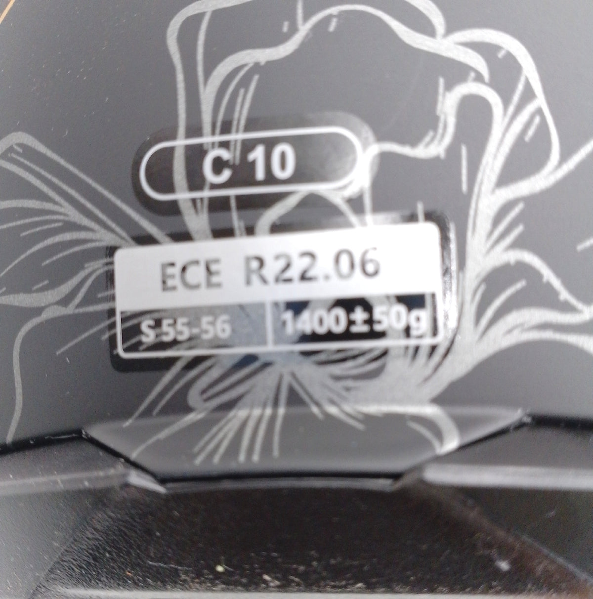 HJC Integralhelm Motorradbekleidung Sicherheit C10 Schutz Helm Sport Zubehör