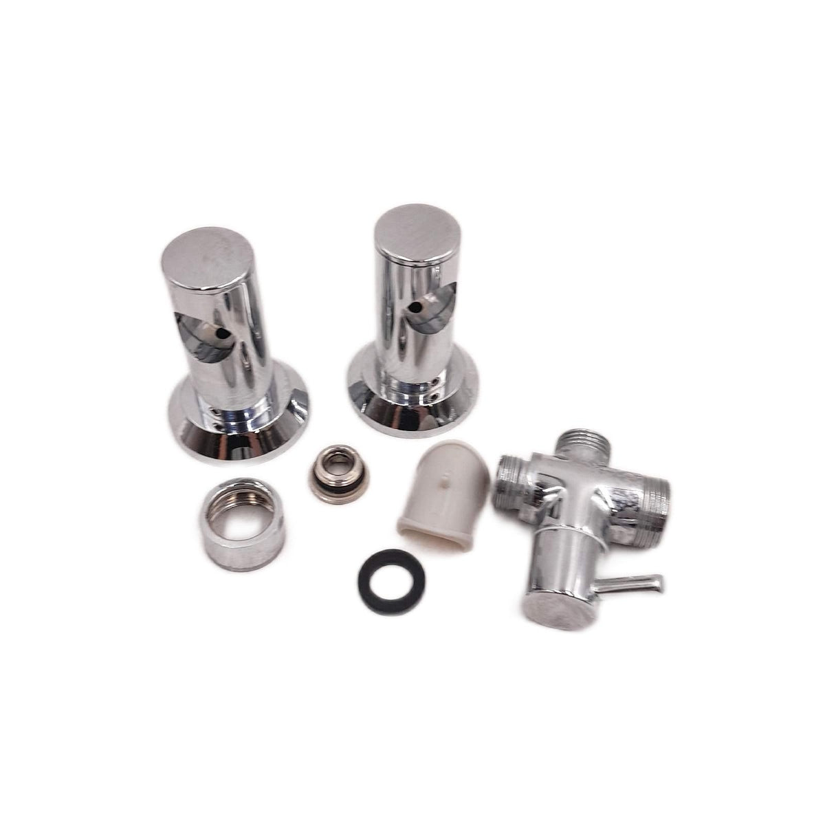 Görbach Duschsystem Regendusche Edelstahl massiv 30x30cm Duschstange verstellbar gebraucht