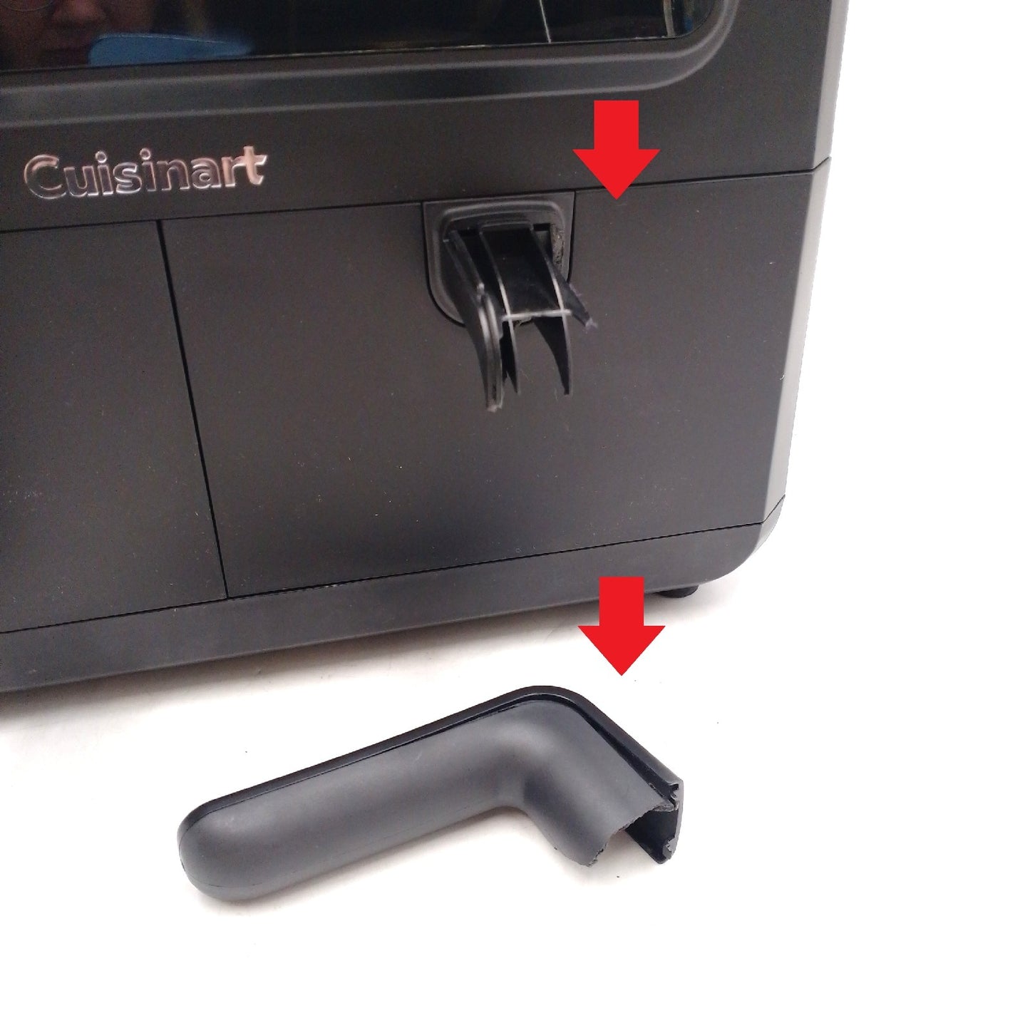 Cuisinart XXL Heissluftfritteuse zwei Kochzonen PFAS frei Griff