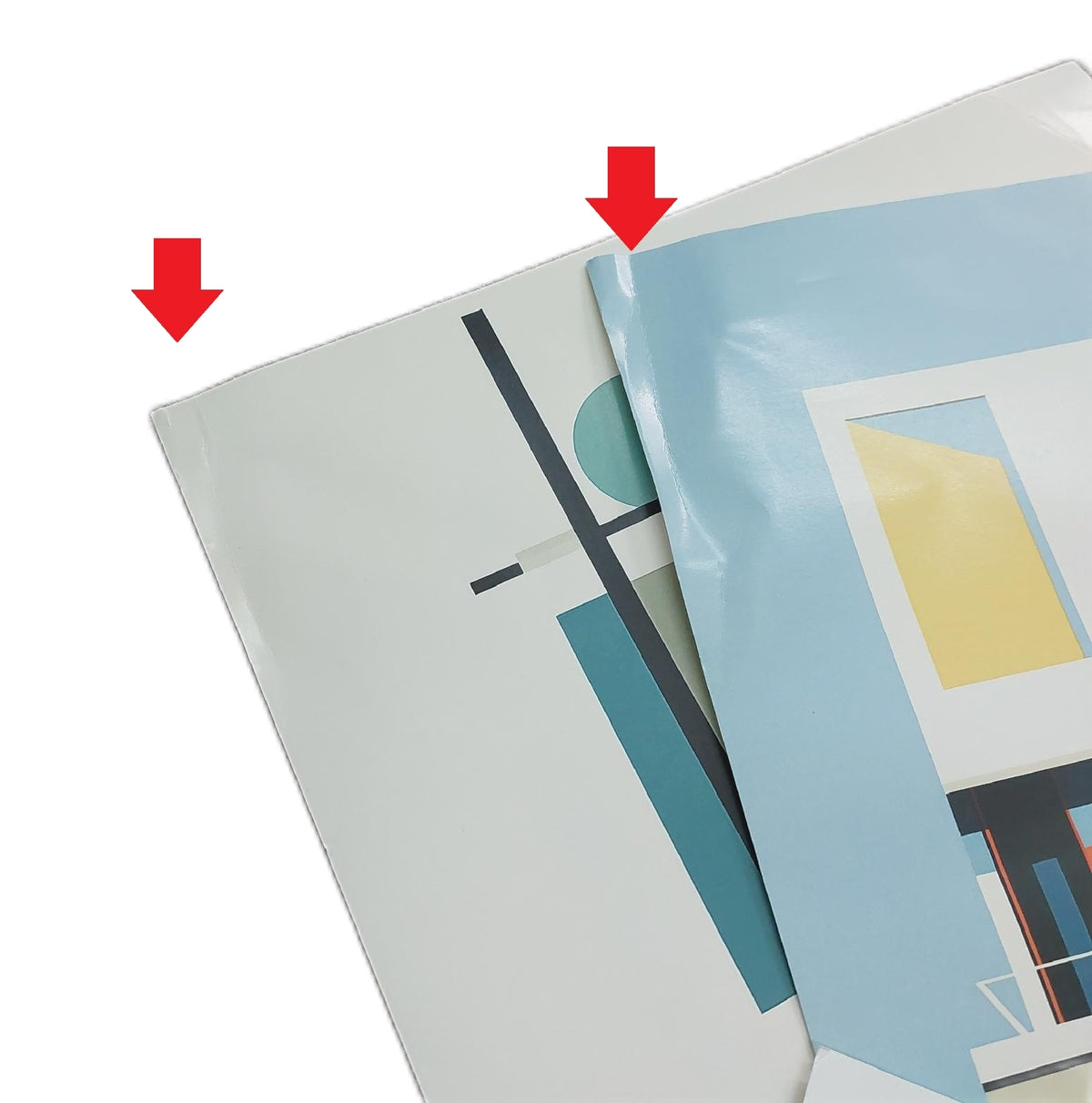 Nacnic 6er Set Bauhaus Architektur Poster A3 A4 Rahmenlos Knick bei