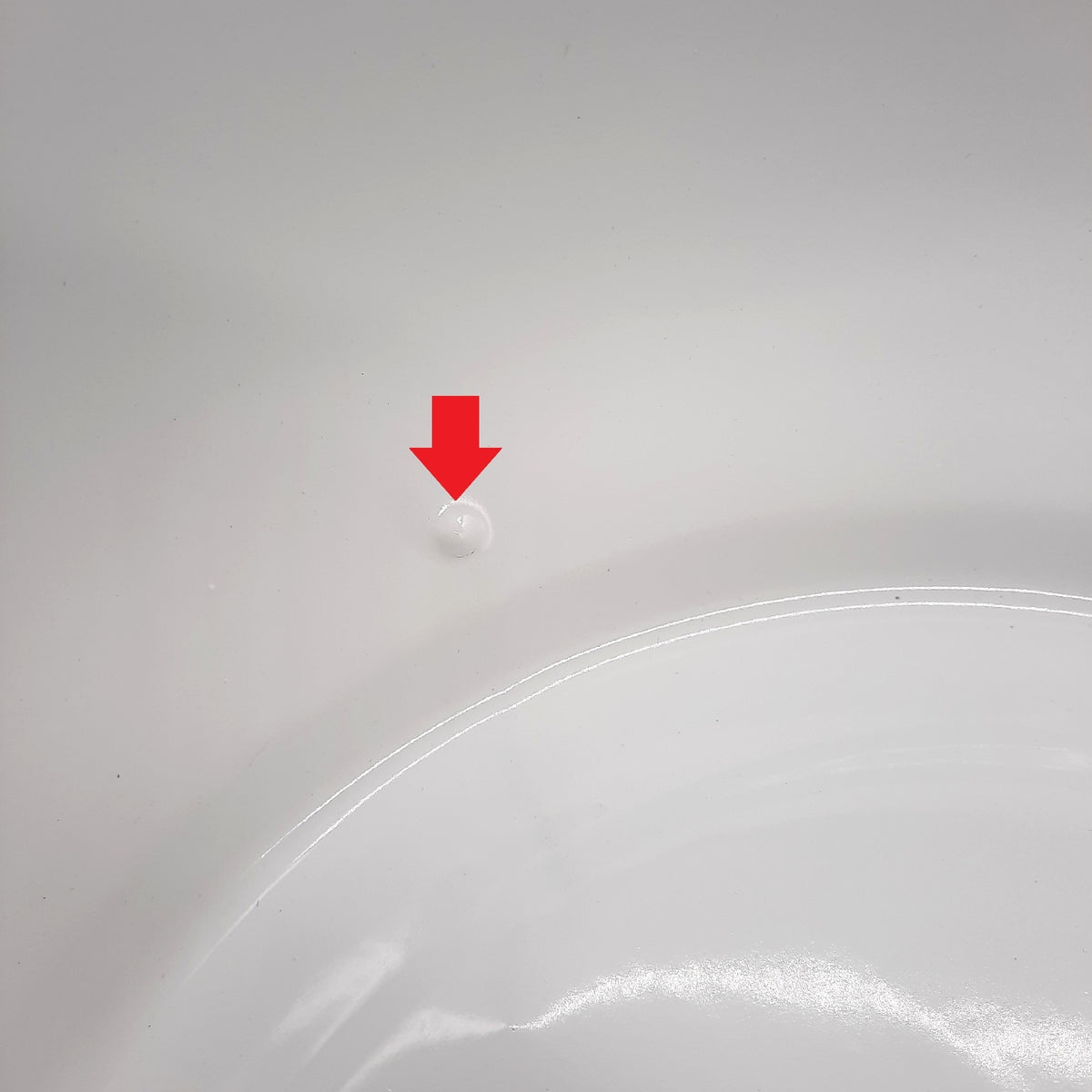 POPETPOP Waschbecken Bad Sanitärbereich Groß 134 Zoll Weiß Klassisch Emaille Design