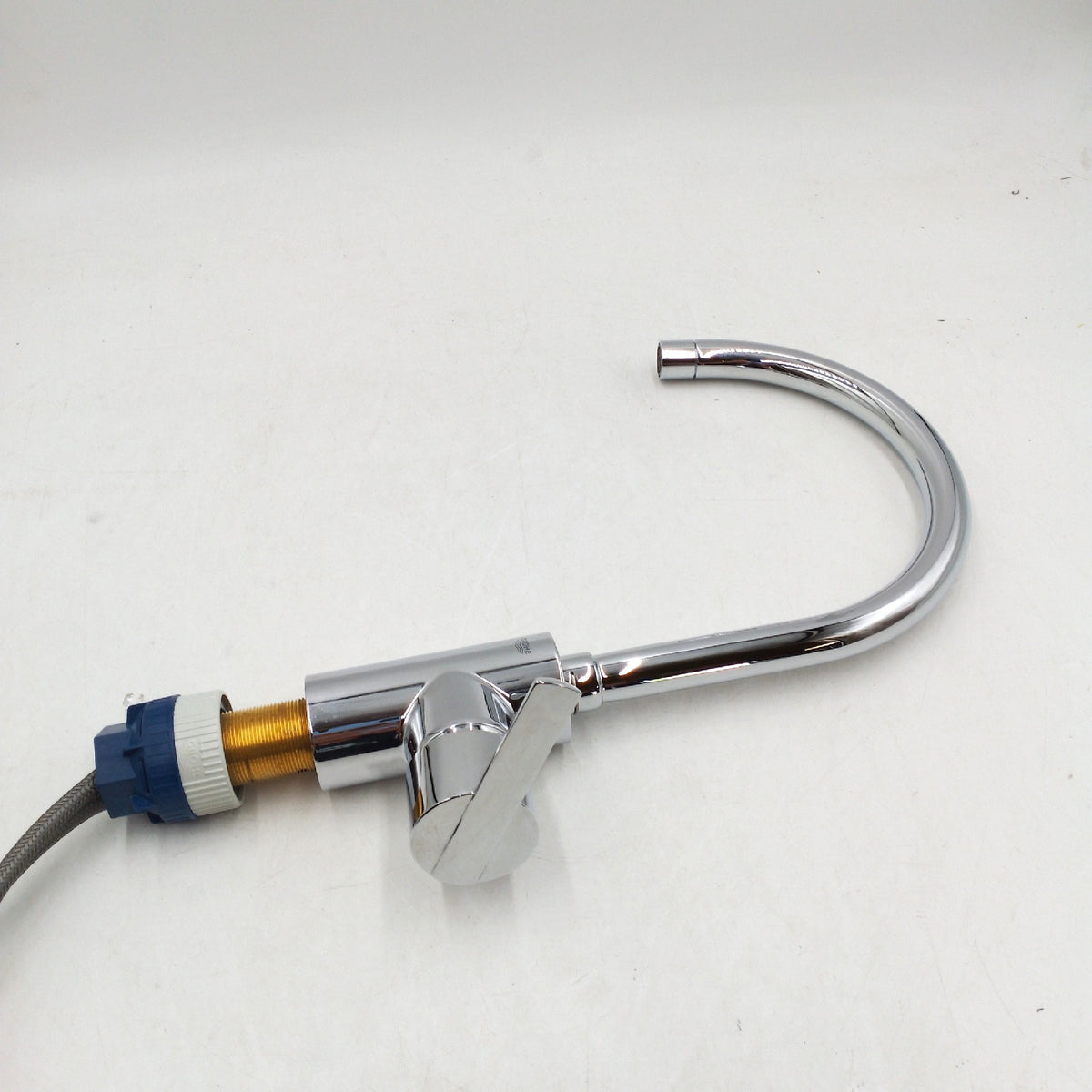 Grohe Feel Einhand Spültischbatterie Küchenarmatur mit Grohe Zero C Auslauf Chrom