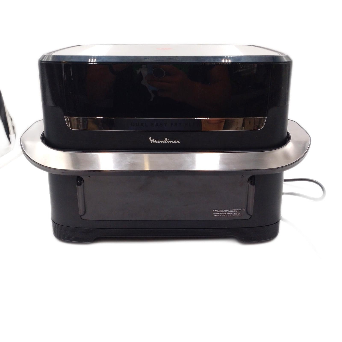 Moulinex Easy Fry Dual Flex Heissluftfritteuse 9 Liter Transportdef