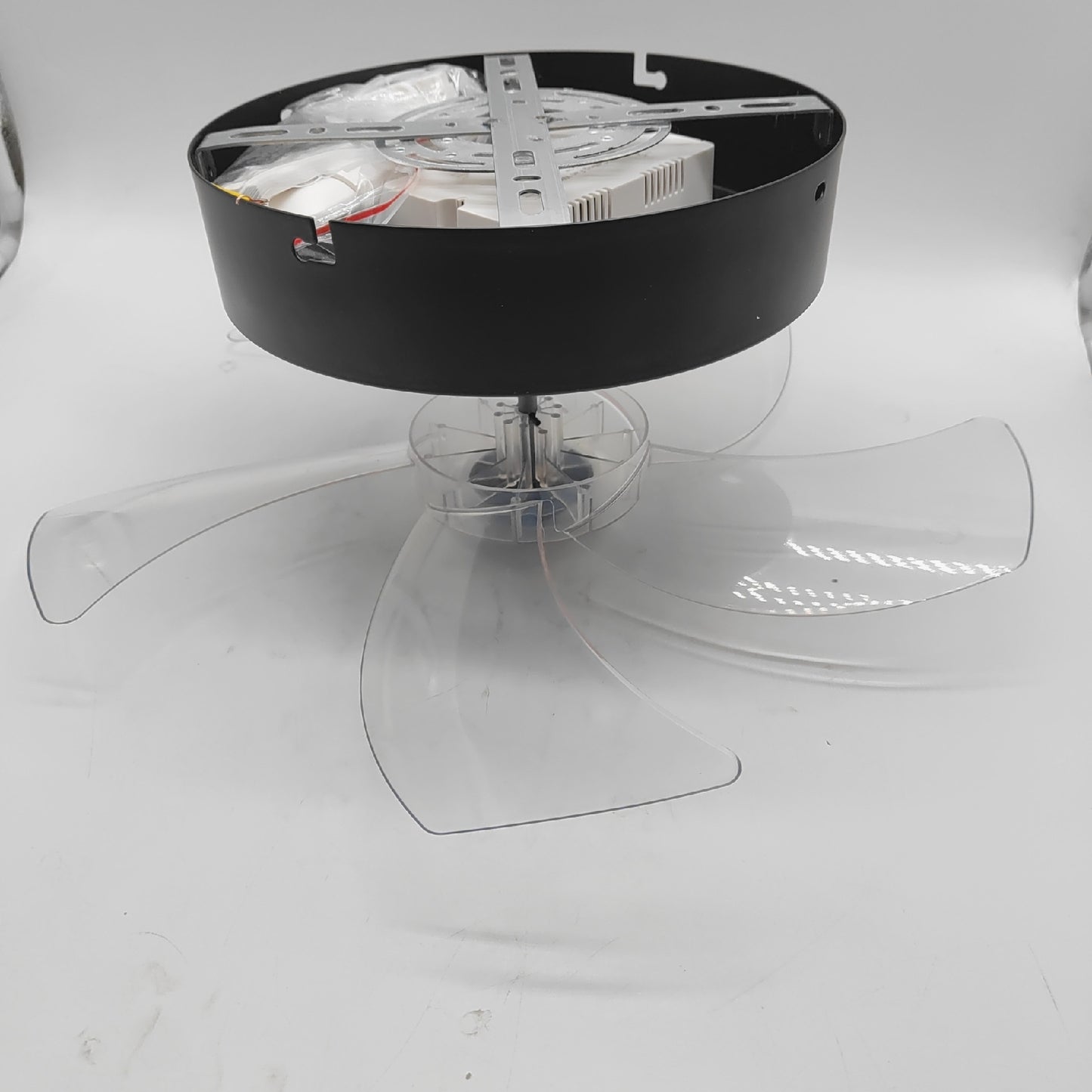 Omdekor Deckenventilator Beleuchtung Lampen Decke 80 cm LED Leise Design Modern