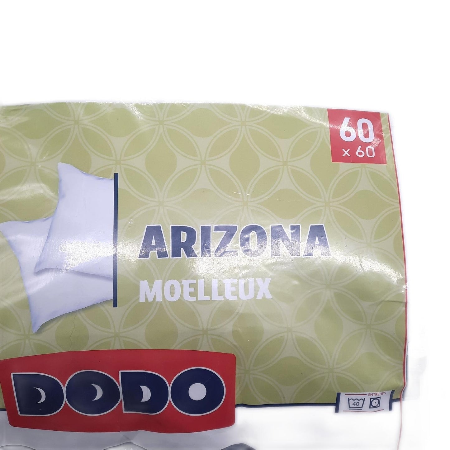 DODO 2er Set ultraweiche Kopfkissen 60x60 Kuscheliger Komfort 2 Arizona Kopfkissen