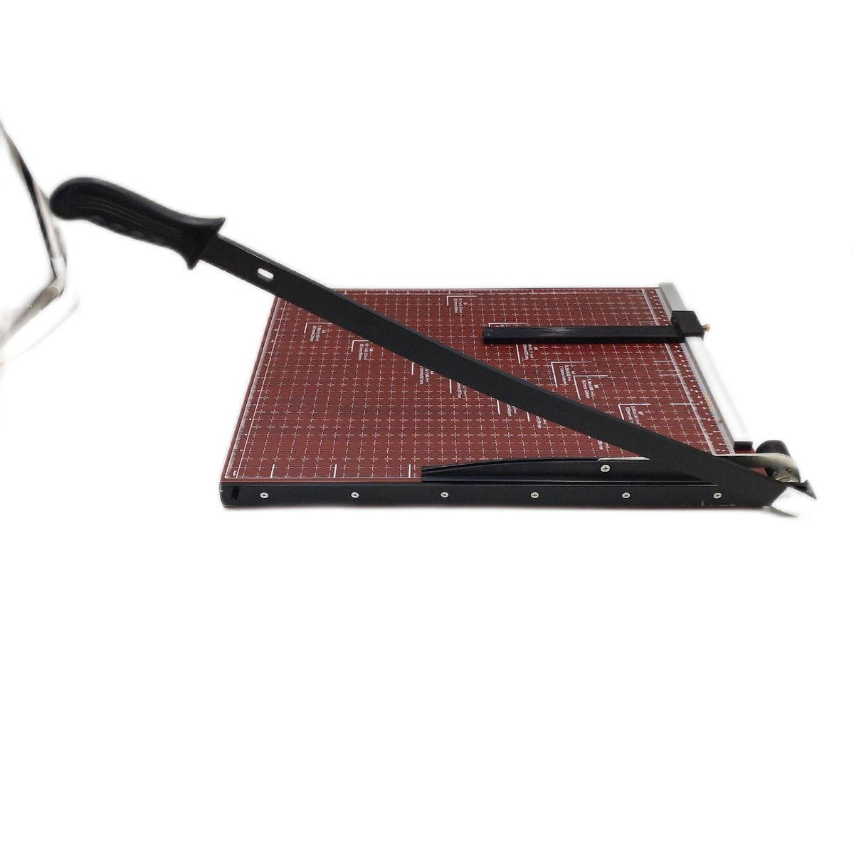 Nictemaw Professioneller A3 Papierschneider 55 cm Holzrahmen ergonomischer Griff 10 Blatt