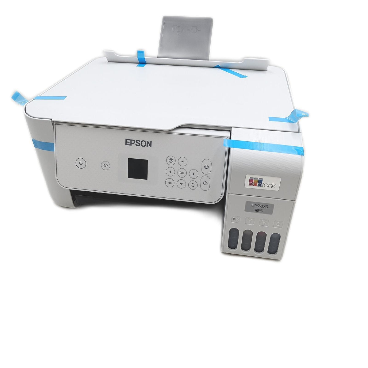 Epson EcoTank ET 2876 A4 Multifunktions WiFi Tintentankdrucker gebraucht getestet 80 Füllstand
