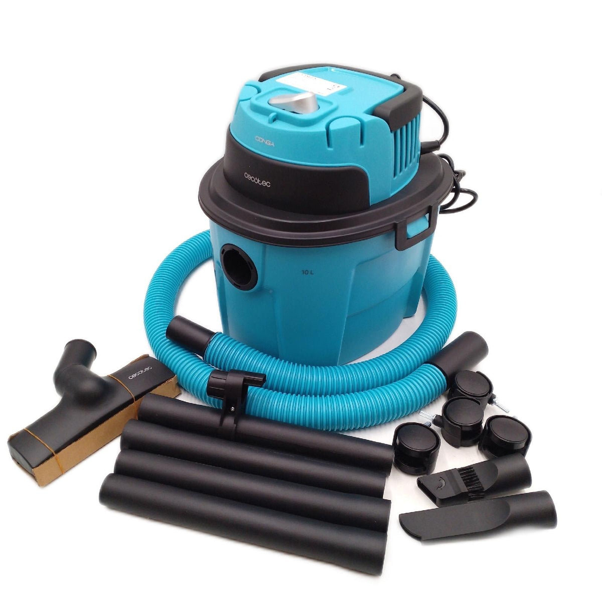Cecotec Rockstar Wet Dry Staubsauger mit Kabel Nass und Trockensauger 10L 1000W Kompakt