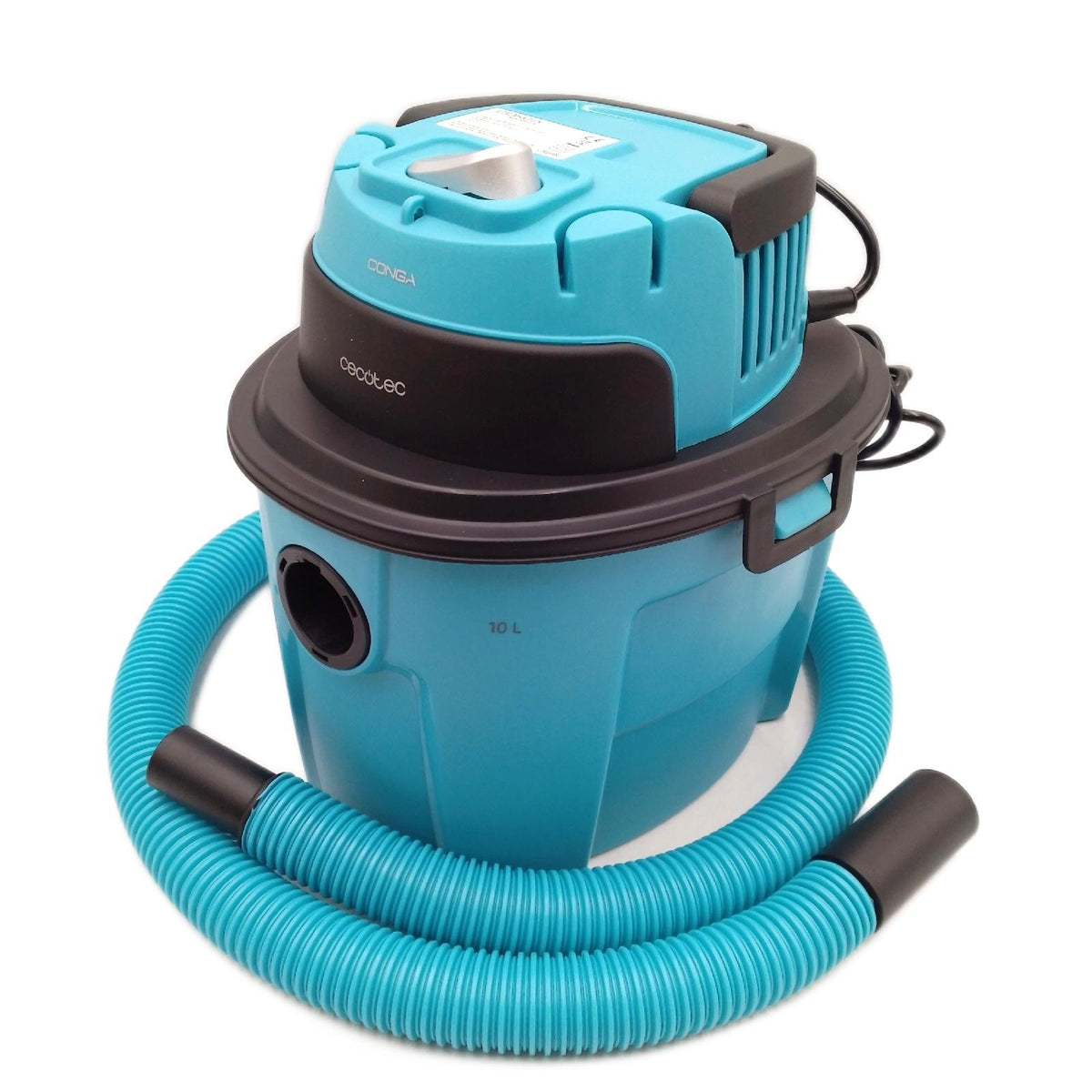 Cecotec Rockstar Wet Dry Staubsauger mit Kabel Nass und Trockensauger 10L 1000W Kompakt