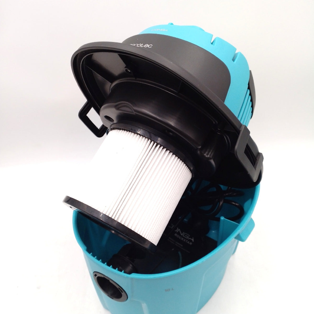 Cecotec Rockstar Wet Dry Staubsauger mit Kabel Nass und Trockensauger 10L 1000W Kompakt