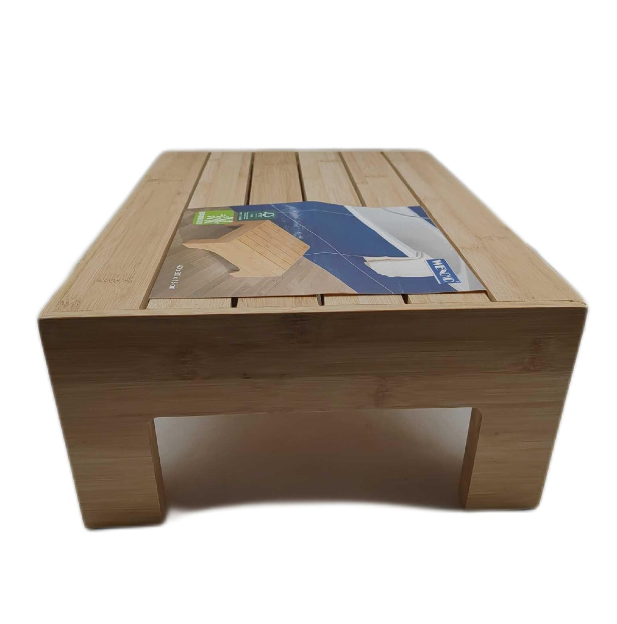 Wenko Badezimmerhocker Trittleiter Badmöbel Bambusa Bambus Design Naturholz
