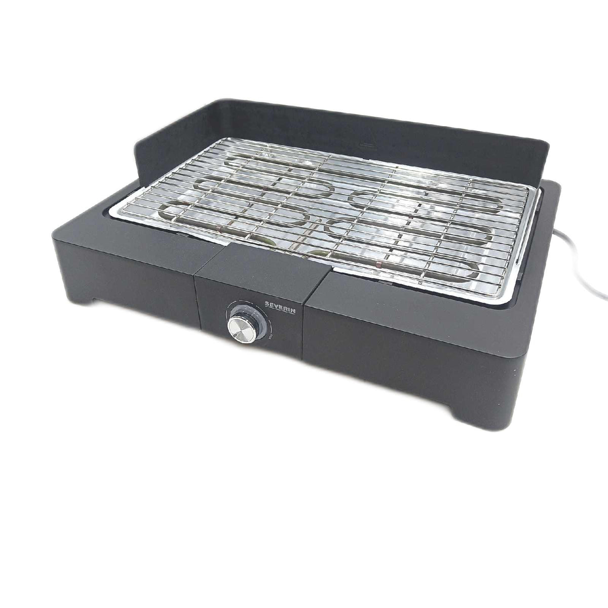 SEVERIN Elektrogrill 2.200 W mit Edelstahlrost Standgrill mit