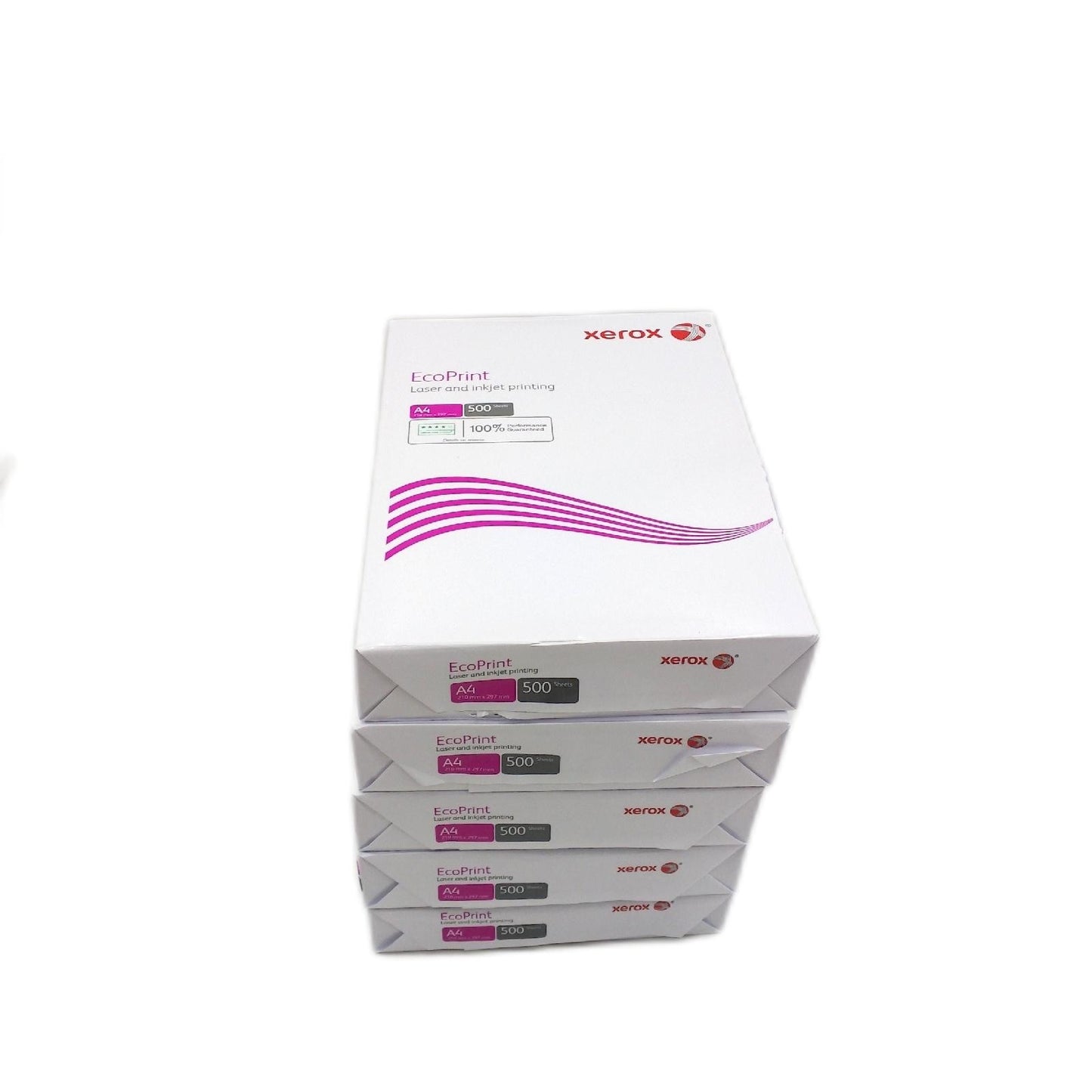 Xerox EcoPrint Kopierpapier 75gm² A4 weiß holzfrei ECF 1 Karton 5 Packungen Copy