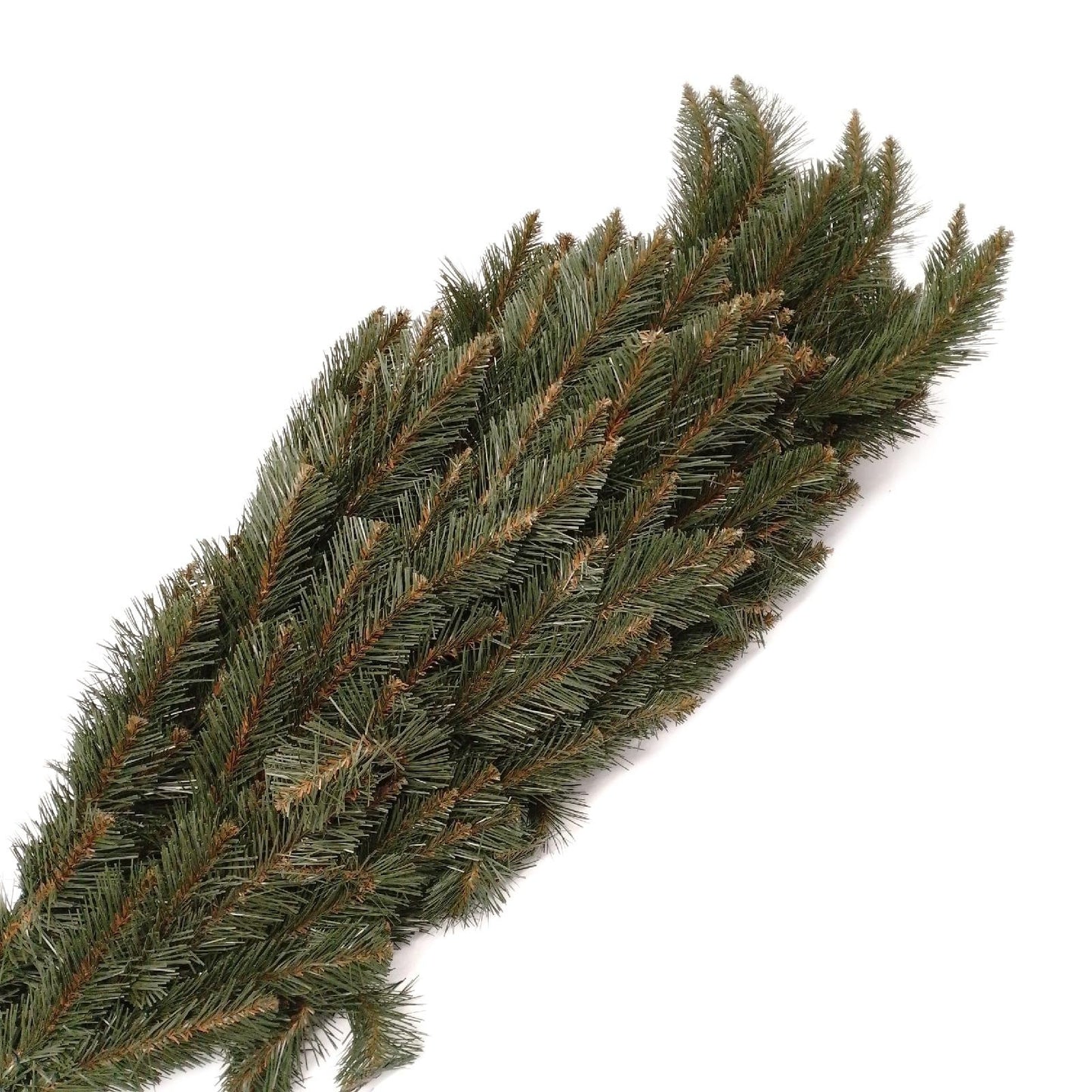 FairyTrees Weihnachtsbaum Christbaum Tannenbaum Nordmanntanne 220cm Festlich Dek