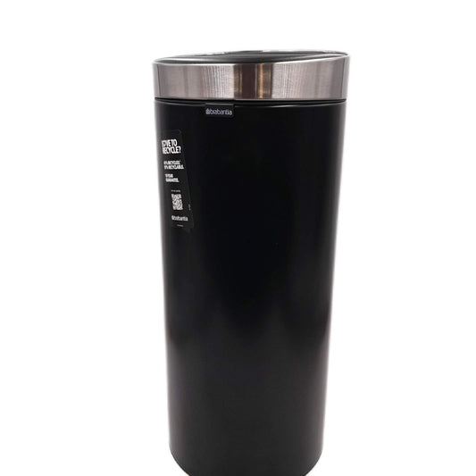 Brabantia Muelleimer Haushalt Touch Bin Unie 30L Matt Schwarz Fingerabdruckfrei Deck