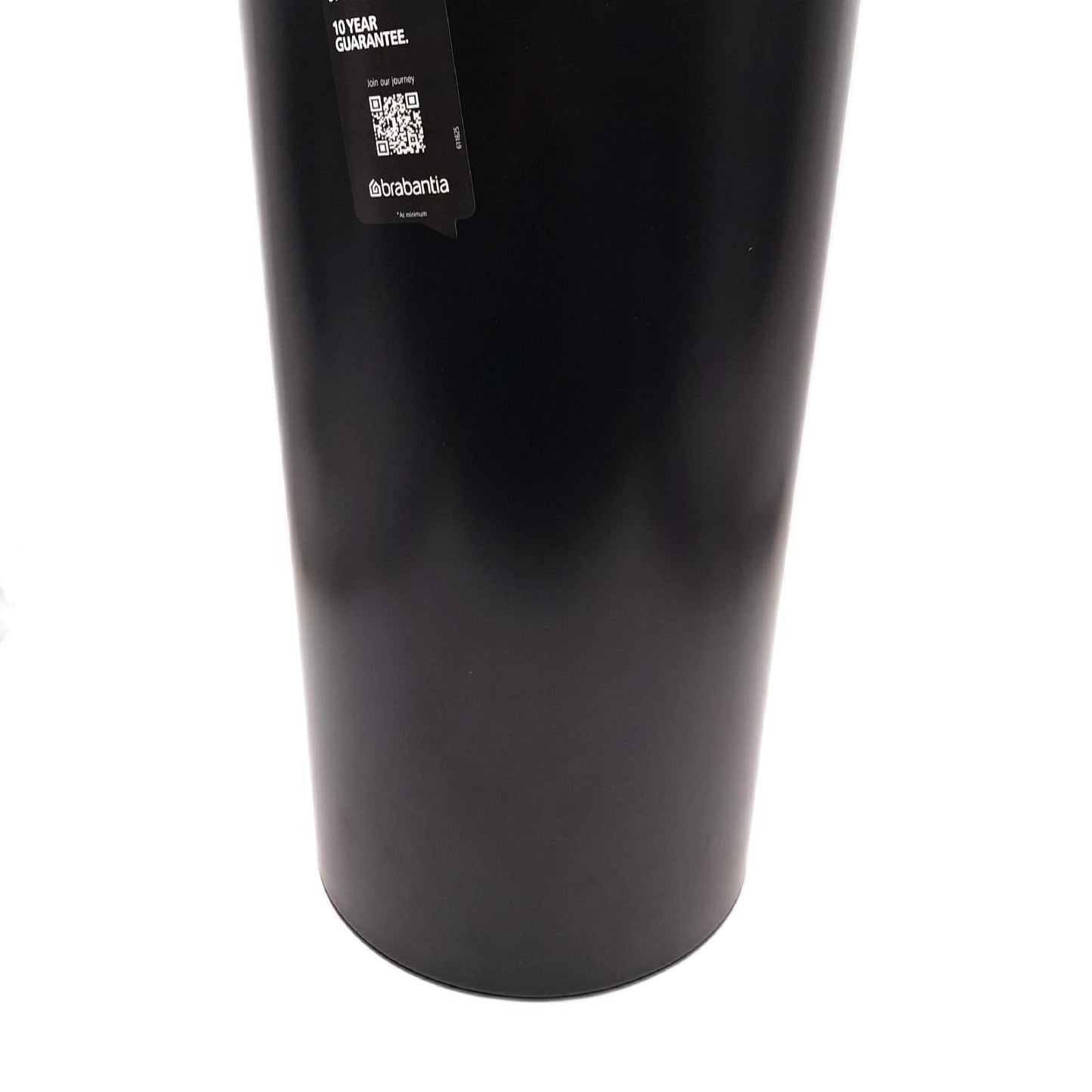 Brabantia Muelleimer Haushalt Touch Bin Unie 30L Matt Schwarz Fingerabdruckfrei Deck