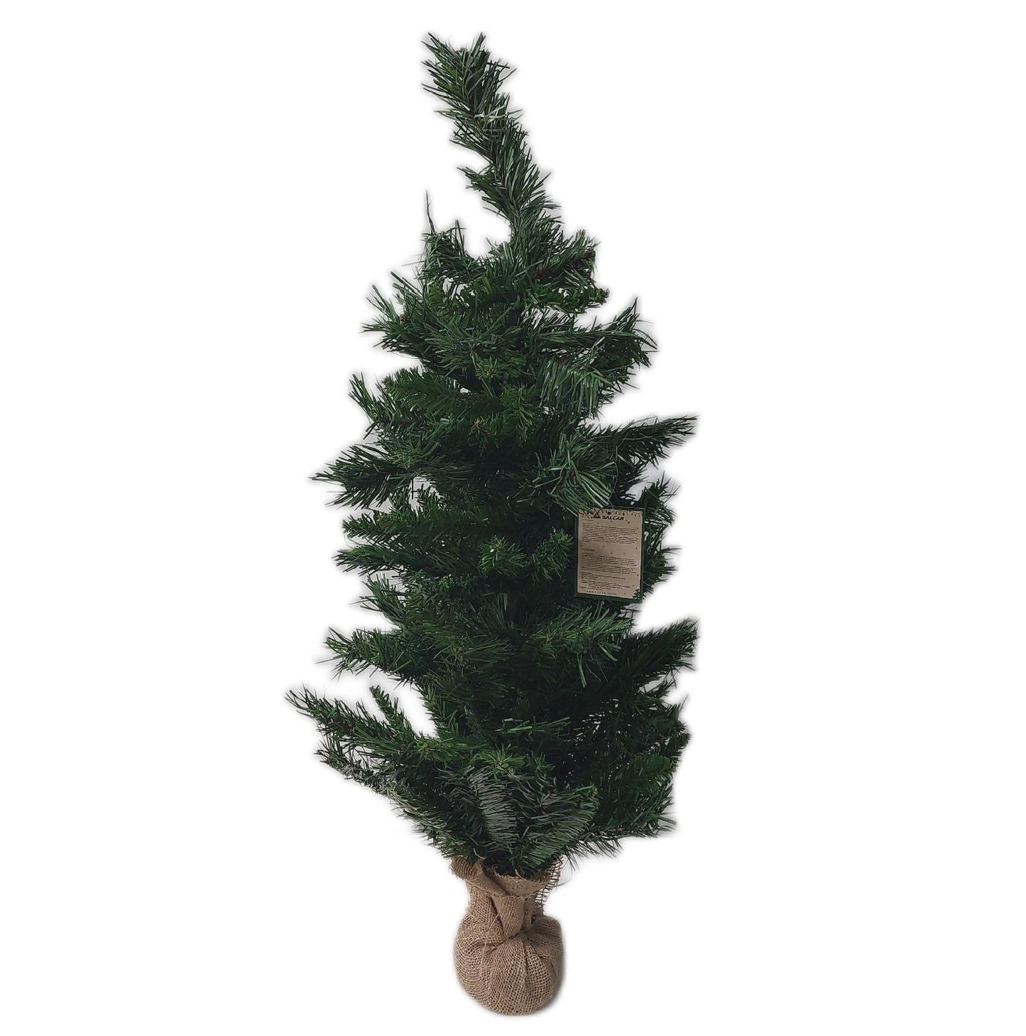 SALCAR künstlicher Weihnachtsbaum Deko Weihnachten 90 cm Zementbasis stabil
