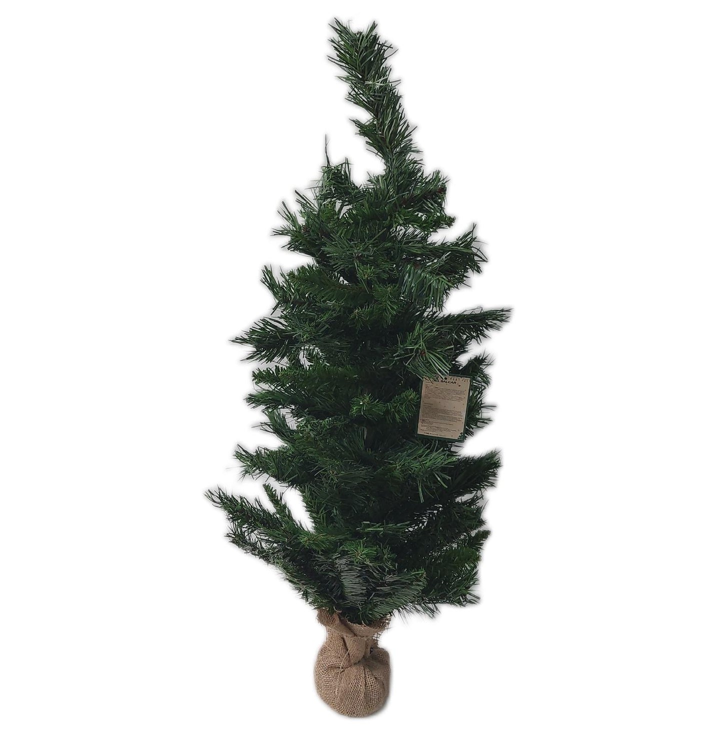 SALCAR künstlicher Weihnachtsbaum Deko Weihnachten 90 cm Zementbasis stabil