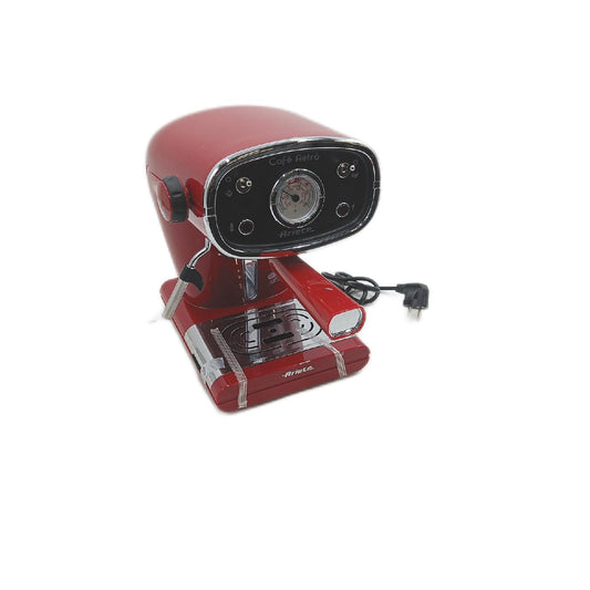 Ariete 1388 Cafe Retro Espressomaschine Pulver Padsform ESE 15 bar 850W Rot 1L