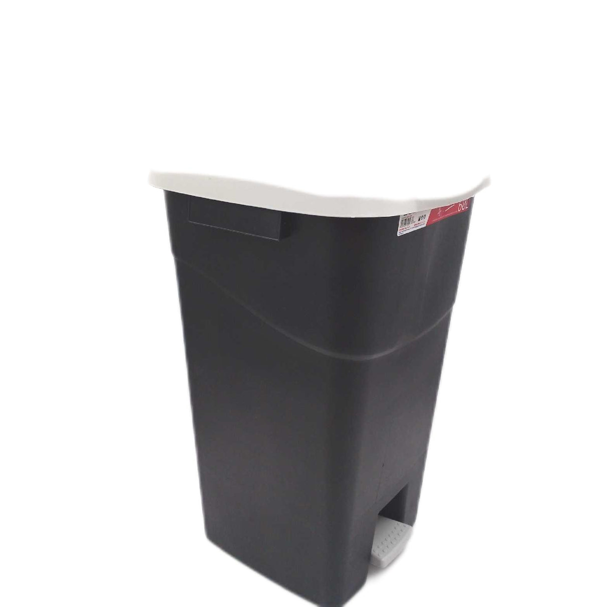 Tayg Abfallbehälter Kunststoff Müllentsorgung 60 Liter Trash Tretboden Deck