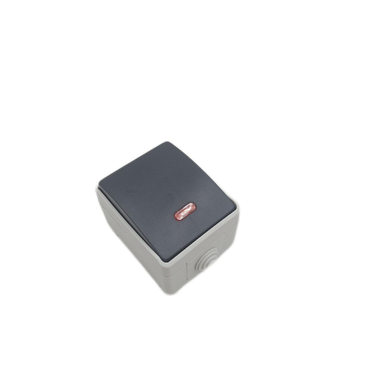 Amig Aufputz-Drucktaster IP54 wasserdicht mit LED-Anzeigeleuchte Mod.3641