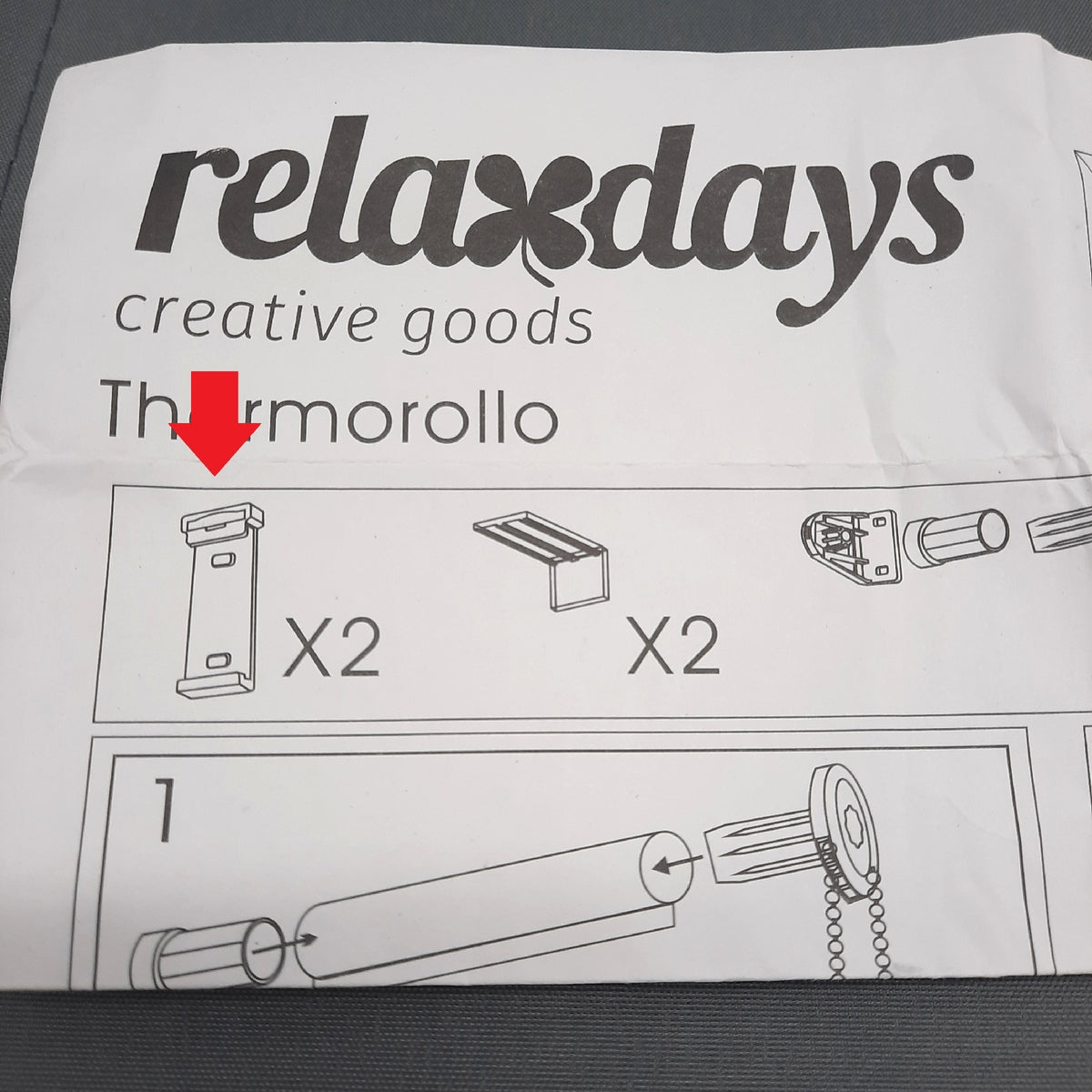 Relaxdays Verdunkelungsrollo  Hitzeschutz  Thermo Rollo Klemmfix  grau