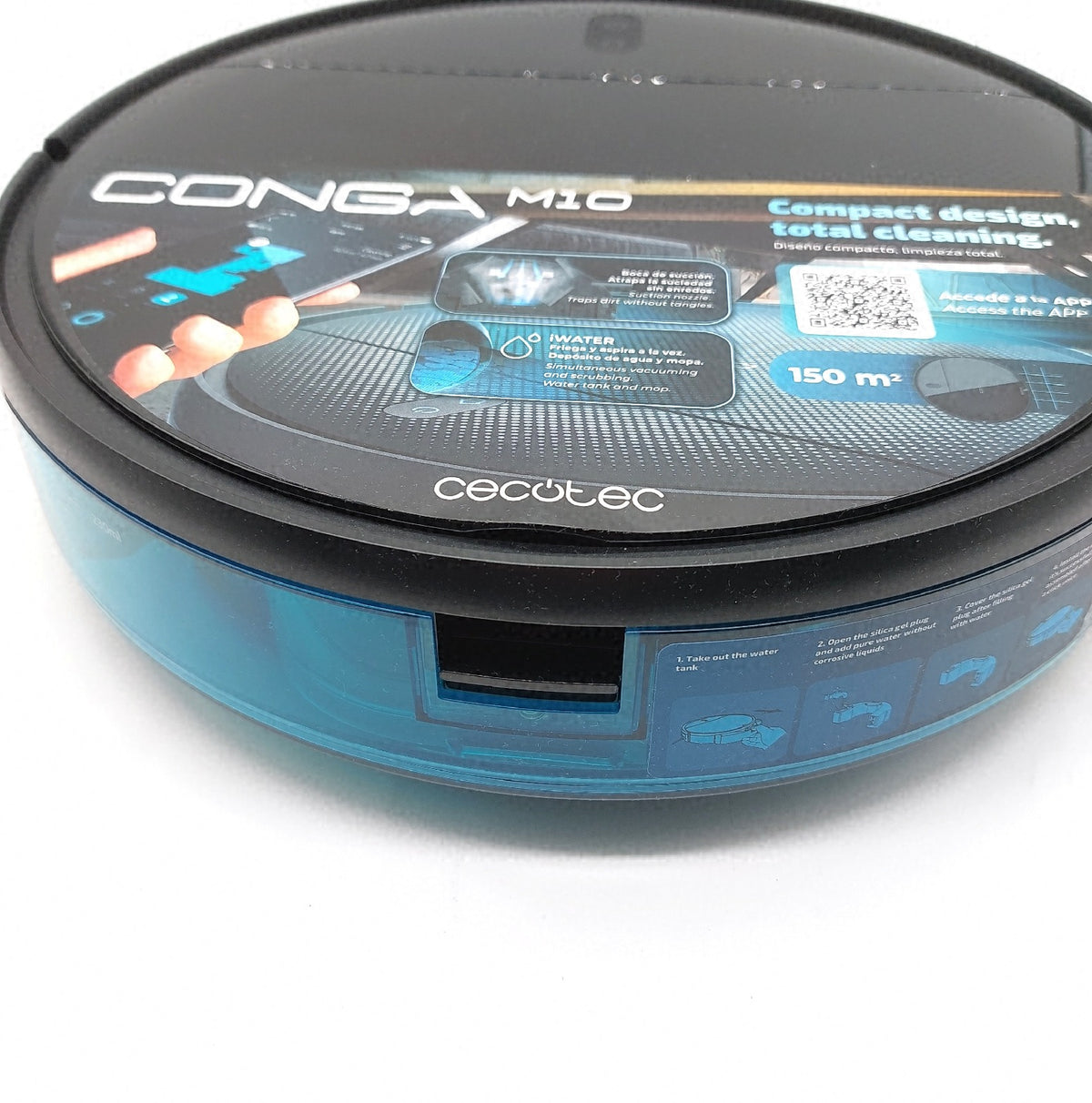 Cecotec Saugroboter mit gyroskopischer Navigation App ohne Ladestation