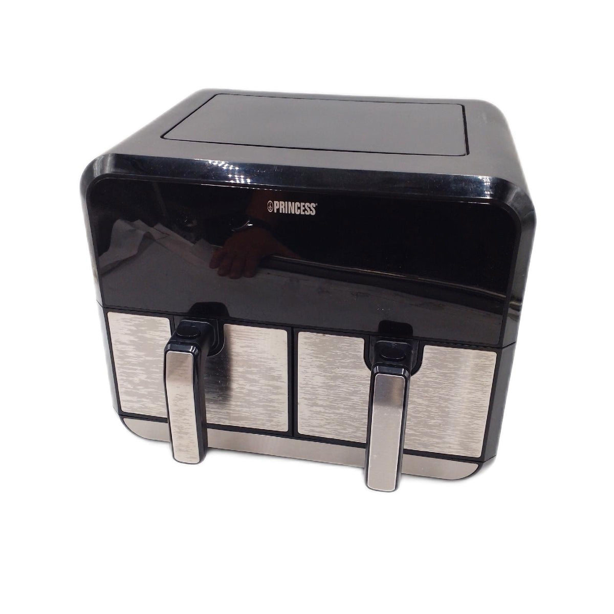 Princess Heissluftfritteuse Doppelkammer 2x4 L Dual Airfryer 8 L 8 Programme Temperatursteuerung 200 Grad Gebraucht