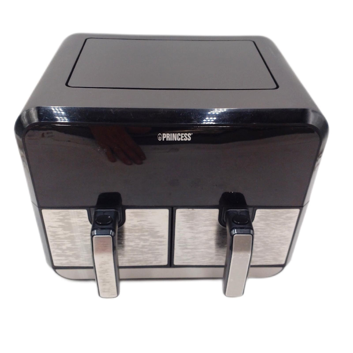 Princess Heissluftfritteuse Doppelkammer 2x4 L Dual Airfryer 8 L 8 Programme Temperatursteuerung 200 Grad Gebraucht