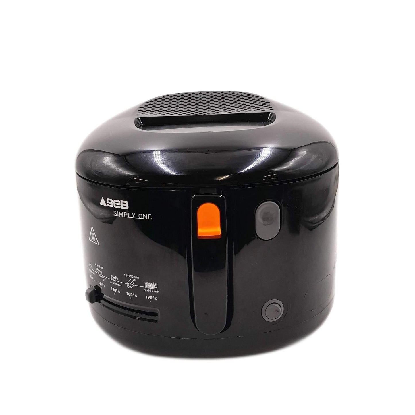 Seb Fritteuse Küchengeräte Simply One Compact Thermostat Schwarz praktisch einfach bedienen